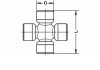 Купить Крестовина SPIDAN u 325 (фото2) подбор по VIN коду, цена 3182 грн.