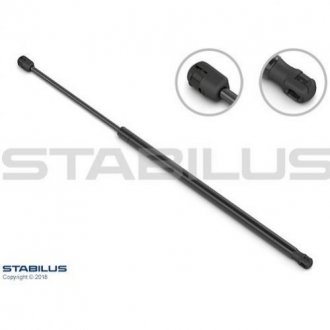 Купити Амортизатор багажника, F=350N, L=34.5см, H=12.2см Renault Megane STABILUS 2584WJ (фото1) підбір по VIN коду, ціна 760 грн.