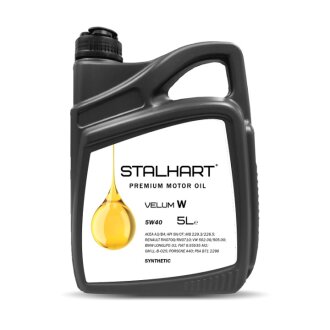 Олива моторна VELUM W 5W-40 5л Stalhart 745278