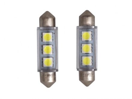 Автомобiльна лампа: C10W [12B] SV8.5-8 41mm LED 2ks STARLINE 99.99.949