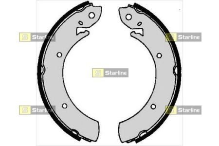 Тормозные колодки барабанные STARLINE bc 06070