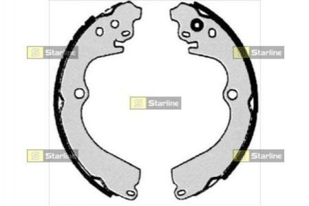 Тормозные колодки барабанные STARLINE bc 06230