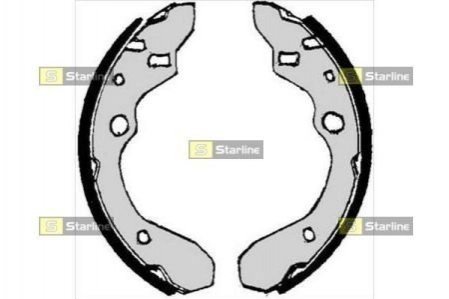 Купити Гальмівні колодки барабанні Mazda 323 STARLINE bc 07010 (фото1) підбір по VIN коду, ціна 652 грн.