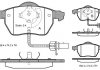 Купить Тормозные колодки дисковые Volkswagen Passat, Audi A6, A4, Skoda Superb STARLINE bd s301 (фото1) подбор по VIN коду, цена 884 грн.