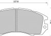 Купить Тормозные колодки дисковые Subaru Legacy, Impreza STARLINE bd s388 (фото1) подбор по VIN коду, цена 1101 грн.