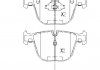 Купить Тормозные колодки дисковые BMW X6, X5, E82, E65, E66, E60, E61, E63, E64, E92, E90, E93 STARLINE bd s439 (фото1) подбор по VIN коду, цена 1264 грн.