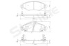 Купить Тормозные колодки дисковые Toyota Yaris STARLINE bd s828p (фото1) подбор по VIN коду, цена 305 грн.