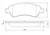 Купить Тормозные колодки дисковые Citroen Berlingo, C3, Xsara, Peugeot Partner, 208, 207, 206, Citroen DS3, C4, Peugeot 307, Citroen C2 STARLINE bd s842p (фото1) подбор по VIN коду, цена 716 грн.