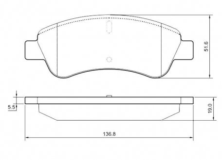 Купить Тормозные колодки дисковые Citroen Berlingo, C3, Xsara, Peugeot Partner, 208, 207, 206, Citroen DS3, C4, Peugeot 307, Citroen C2 STARLINE bd s842p (фото1) подбор по VIN коду, цена 716 грн.