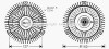 Купить Вискомуфта BMW E36, E39, E38 STARLINE bwc353 (фото2) подбор по VIN коду, цена 2472 грн.