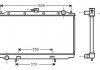 Купити Радіатор охолодження Nissan Primera STARLINE dna2181 (фото1) підбір по VIN коду, ціна 2972 грн.