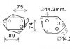 Купить Масляный радиатор Hyundai IX20, I30, KIA Soul, Hyundai I20, KIA Pro Ceed, Ceed, Sportage, Carens, Hyundai IX35, I40, KIA Rio STARLINE hy3288 (фото1) подбор по VIN коду, цена 1883 грн.