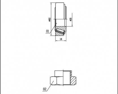 Підшипник колісний Ford Fiesta, Escort, Orion STARLINE lo 01431