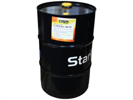 Моторне масло LONGLIFE / 5W30 / 60л. / (ACEA C3, API SN/CF, VW 504.00/507.00) STARLINE na lg-60