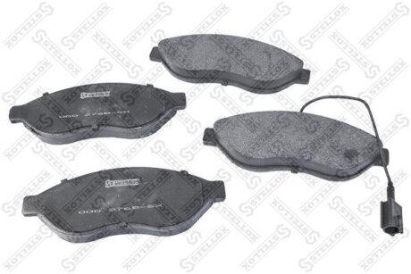 Колодки гальмівні передні (диск) STELLOX 000276BSX