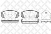 Купить Колодки гальмівні передні (диск) Hyundai Sonata STELLOX 002 006-SX (фото1) подбор по VIN коду, цена 1176 грн.