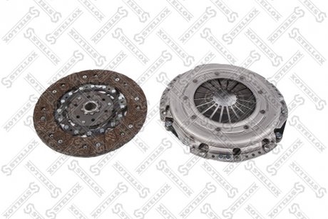 Комплект зчеплення VW 1.4/1.9D/2.0D 03.95- Volkswagen Sharan, Audi A1, Skoda Fabia, Ford Galaxy, Audi A3, Volkswagen Golf, Bora, Seat Toledo, Ibiza, Cordoba, Leon STELLOX 07-01248-SX