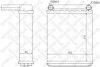 Купить Радіатор опалення салону Mercedes W901, W902, W903, W904, Sprinter STELLOX 1035139SX (фото1) подбор по VIN коду, цена 1165 грн.