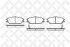 Купить Колодки гальмівні передні (диск) Honda Accord, Hyundai Accent, Lantra, Pony STELLOX 235 002-SX (фото1) подбор по VIN коду, цена 917 грн.