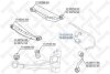 Купити Втулка стабілізатора заднього D-18mm Nissan Qashqai STELLOX 7900249SX (фото2) підбір по VIN коду, ціна 155 грн.