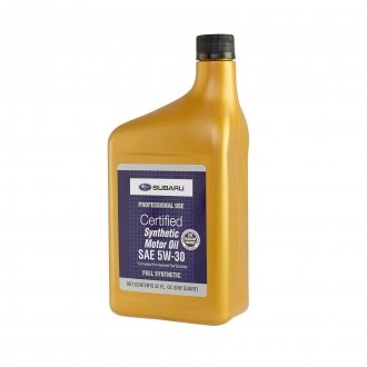 Купить Масло моторное Certified Motor Oil 5W-30 (0.95 л) SUBARU soa427v1410 (фото1) подбор по VIN коду, цена 873 грн.