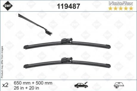 Купити Щітки склоочисника BMW X3 SWF 119487 (фото1) підбір по VIN коду, ціна 1671 грн.