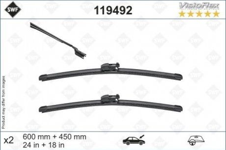 Купити Щітка склоочисника Mazda 6, CX-5 SWF 119492 (фото1) підбір по VIN коду, ціна 1331 грн.