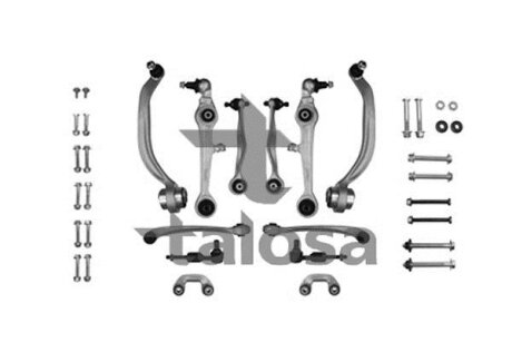 К-т важелів з накінечн. (конус 21-24.5mm) VW Passat B5 TALOSA 49-03668