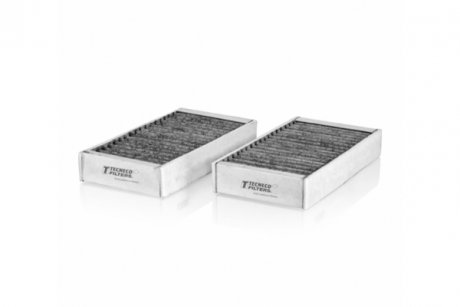 !2 шт! Фильтр салона угольный BMW X3 F25 2.0D/3.0D/3.5i 09/10- TECNECO FILTERS ck19004c-2