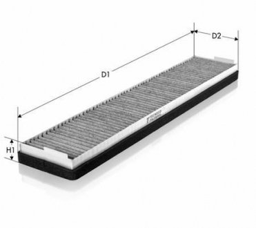 Фильтр салона угольный Mercedes Sprinter 95- TECNECO FILTERS ck9051c