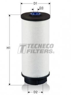 Фильтр топливный Iveco S2006 2.3/3.0 2011- TECNECO FILTERS gs026034e