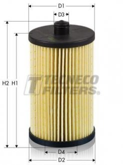 Фильтр топливный VW LT 2.8TDI 98- TECNECO FILTERS gs0309e