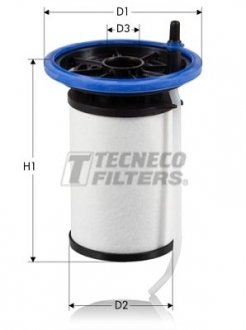 Купити Фільтр паливний PSA Jumper 2.0HDi 16-/Boxer 2.0HDi 15-/Fiat Doblo 1.6D 10-/Ducato 2.3D 06- Peugeot Boxer, Citroen Jumper TECNECO FILTERS gs2093e (фото1) підбір по VIN коду, ціна 858 грн.