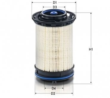 Фільтр паливний Audi A6 2.0TDI 14-/Q7 3.0TDI 15-/Q8 18-/VW Touareg 3.0 18- Audi A6, Q7, Volkswagen Touareg TECNECO FILTERS gs2097e