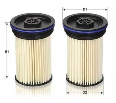 Паливний фільтр(Комплект 2шт) Opel Antara 07-/Chevrolet Captiva 11- TECNECO FILTERS gs20982e