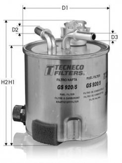 Фильтр топливный TECNECO FILTERS gs9205