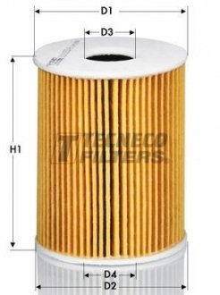 Фильтр масляный Opel Antara 2.0CDTi 05/06-,Chevrolet Captiva TECNECO FILTERS ol010532e