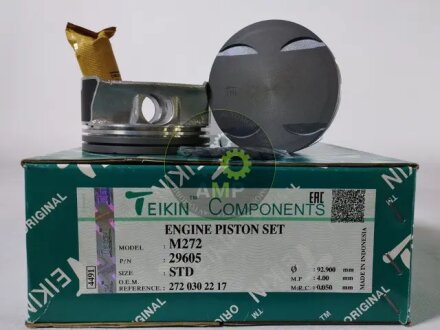 Поршни стандартные (комплект на мотор 6шт) 3.5L Mercedes M272 TEIKIN 29605STD