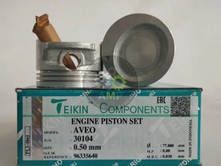Поршни ремонтные +0,50mm Chevrolet Aveo 1,5 TEIKIN 30104050
