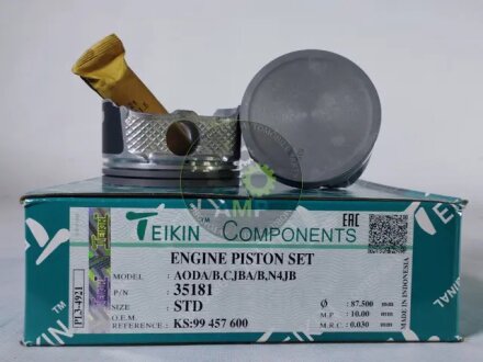 Поршни STD (Комплект на мотор) Ford CJBA,CJBB,AODA,AODB/ Volvo B4204S3/ TEIKIN 35181STD