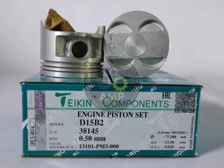 Поршни ремонт (+0.50мм) (Комплект на мотор) HONDA D15B1/D15B2 TEIKIN 38145050