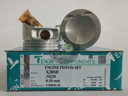 Поршні ремонт +0.50мм (комплект на двигун) GM X20SE/C20/C22 TEIKIN 39229050