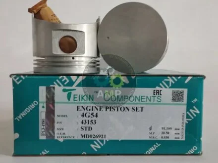 Поршні стандарт (STD) (Комплект на двигун) Mitsubishi 2.6L 4G54 Pajero 1 TEIKIN 43153STD