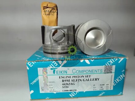 Поршни стандарт(Комплект на мотор) Nissan 1.6 dCi R9M,Trafic,Vivaro,Mercedes OM622,Fiat Talento TEIKIN 44363AGSTD