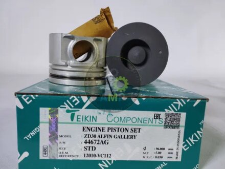 Поршни STD (Комплект на мотор) ZD30DDTi до 2004 Nissan Patrol TEIKIN 44672AGSTD