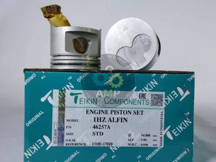 Поршни Alfin стандарт (STD) (Комплект на мотор) Toyota 1HZ TEIKIN 46257ASTD