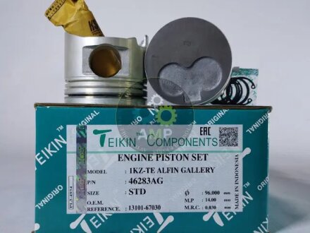 Поршни стандартные (Комплект на мотор) Toyota 1KZ-TE Alfin Gallery TEIKIN 46283AGSTD