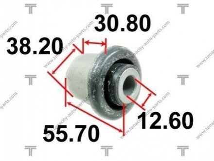 Сайлентблок важеля honda k20 accord 02-07 TENACITY aamho1019