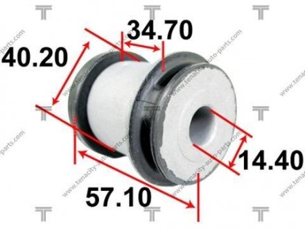 Сайлентблок рычага TENACITY aamma1033