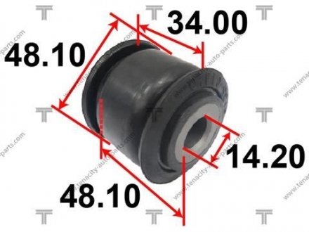 Купить Сайлентблок рычага TENACITY aamni1033 (фото1) подбор по VIN коду, цена 313 грн.